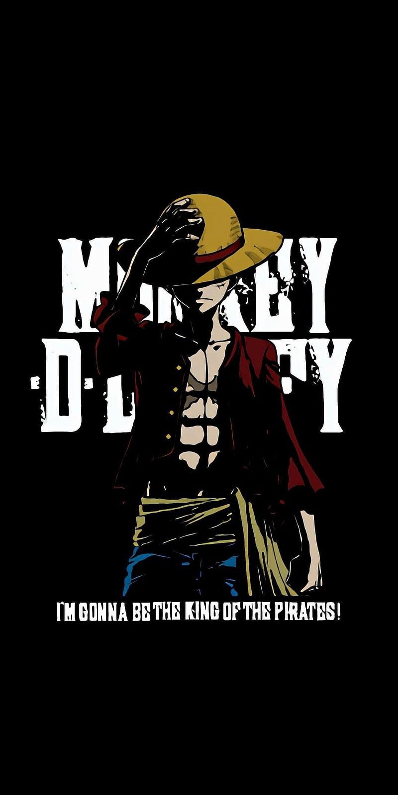 800x1599 HD luffy pirate king wallpaper