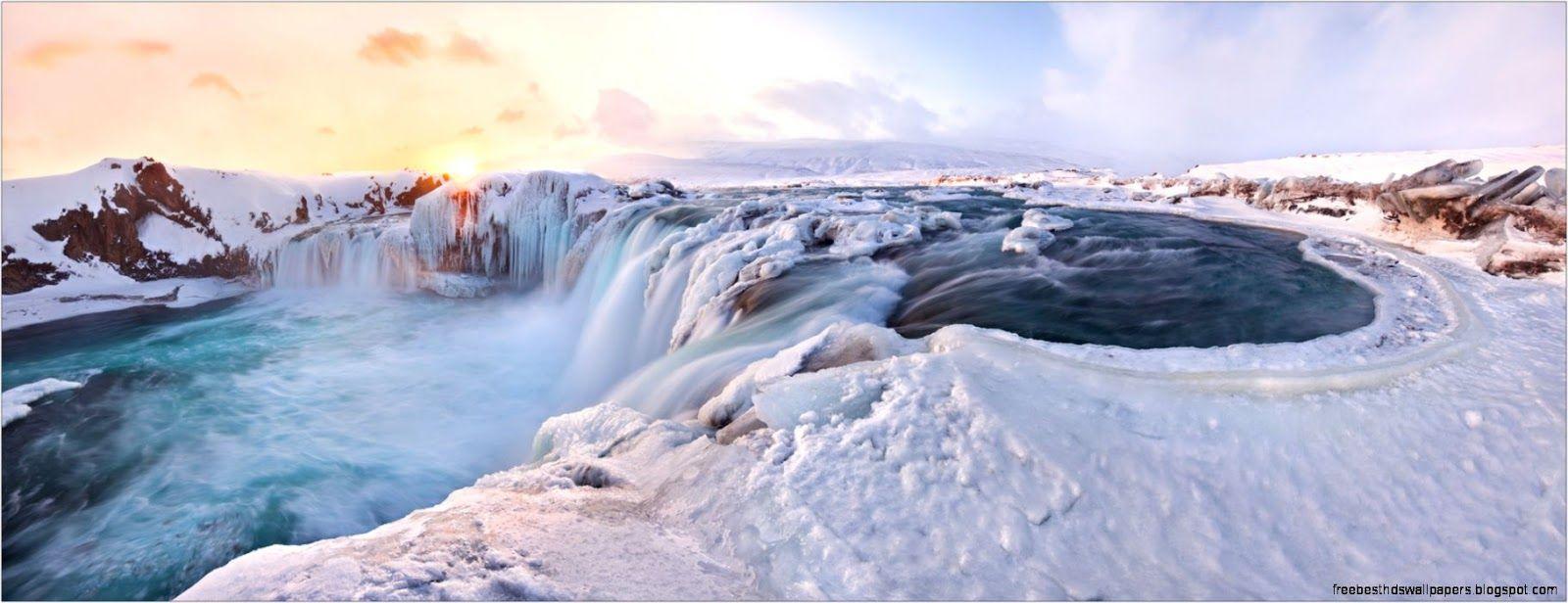 1600x616 Iceland In The Winter. Free Best HD Wallpaper