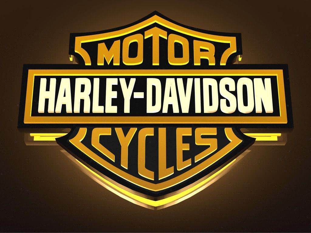 1024x768 Harley Davidson Logos Wallpaper