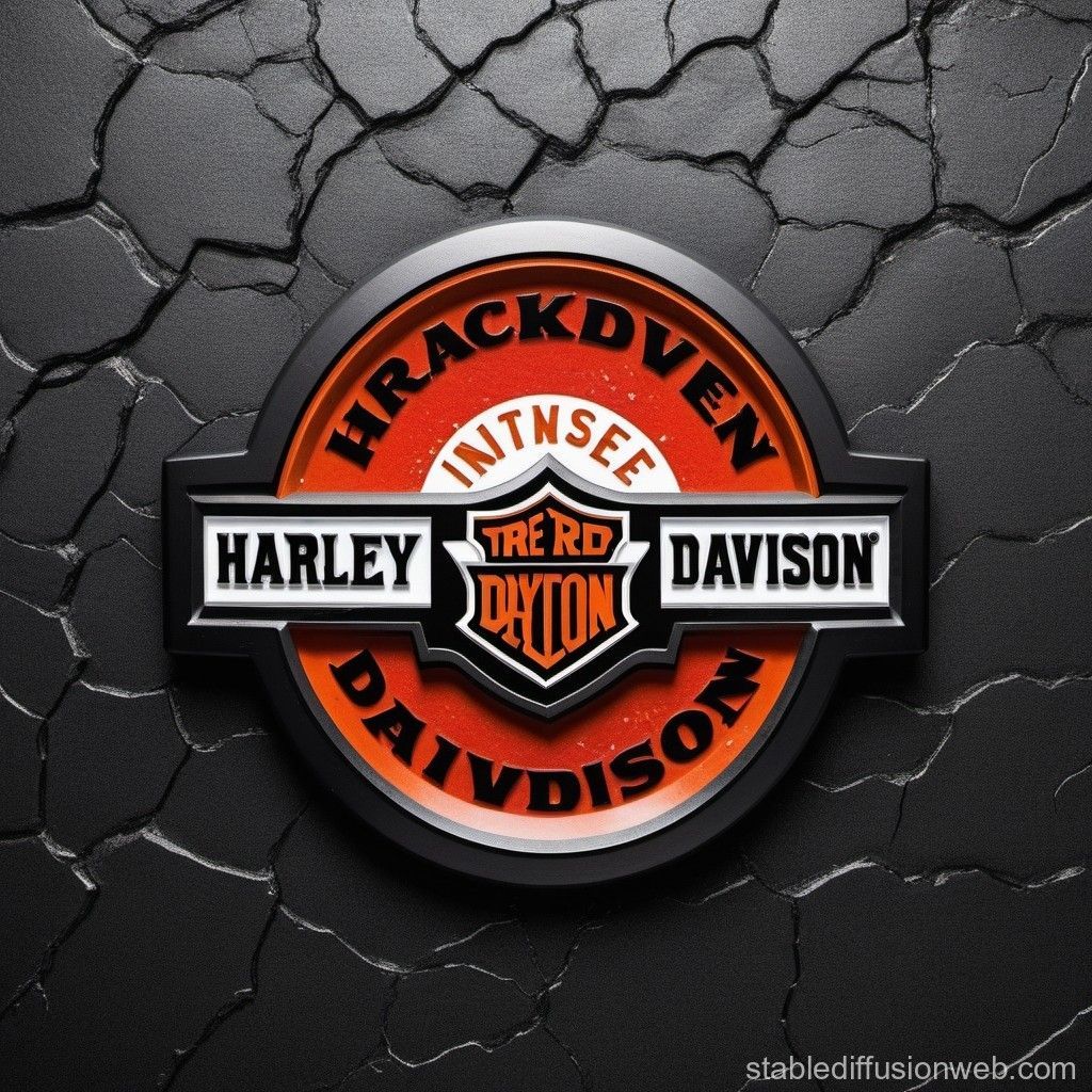 1024x1024 Harley Davidson Logo with Kanazawa Wave
