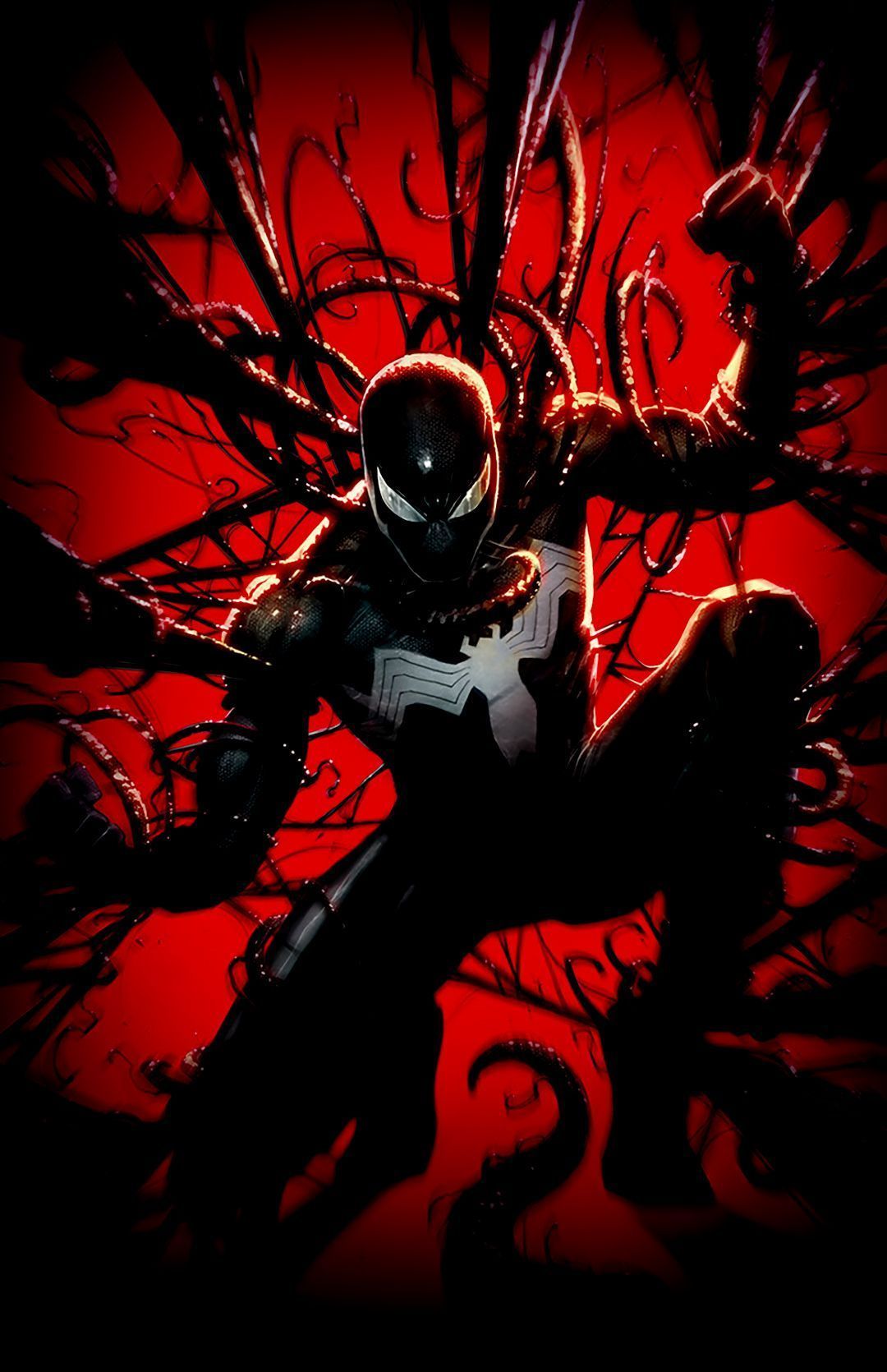 1080x1670 Spider Man OLED Wallpaper For Phone