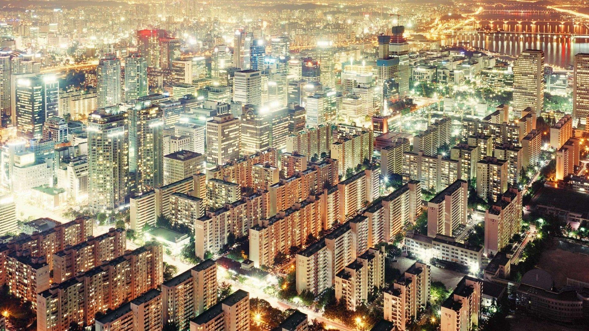 1920x1080 SimplyWallpaper.com: Earth National Geographic Seoul South Korea