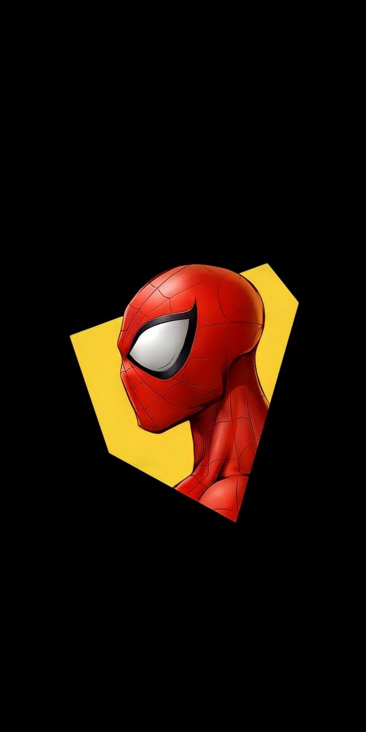 736x1472 Spiderman black Background wallpaper
