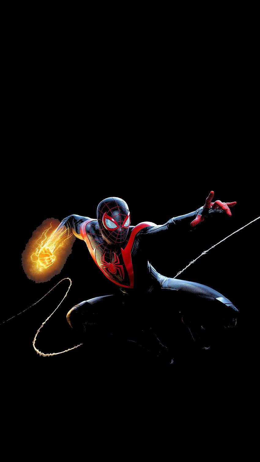 850x1512 Spiderman, Miles Morales PS5 HD phone