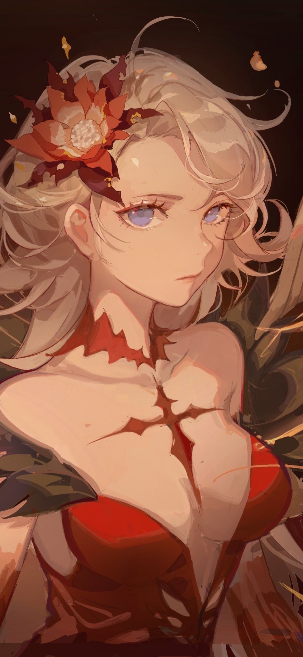 1170x2532 La Signora (Genshin Impact) wallpaper