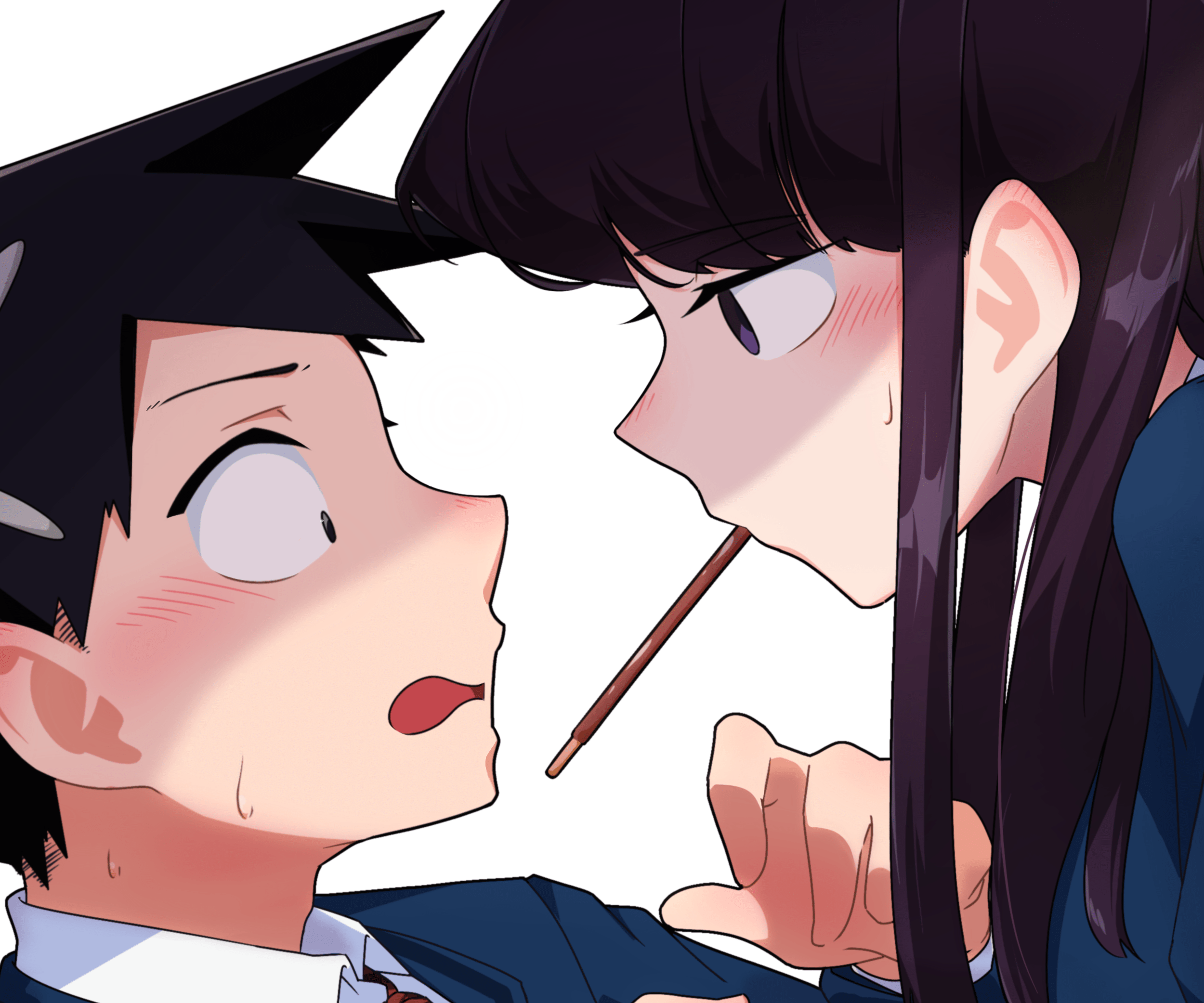 2500x2083 Tadano Hitohito Komi Shouko Anime Komi