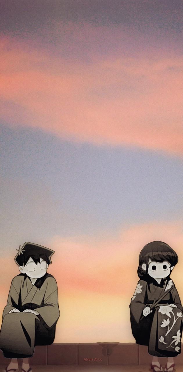 630x1280 Komi And Tadano Wallpaper