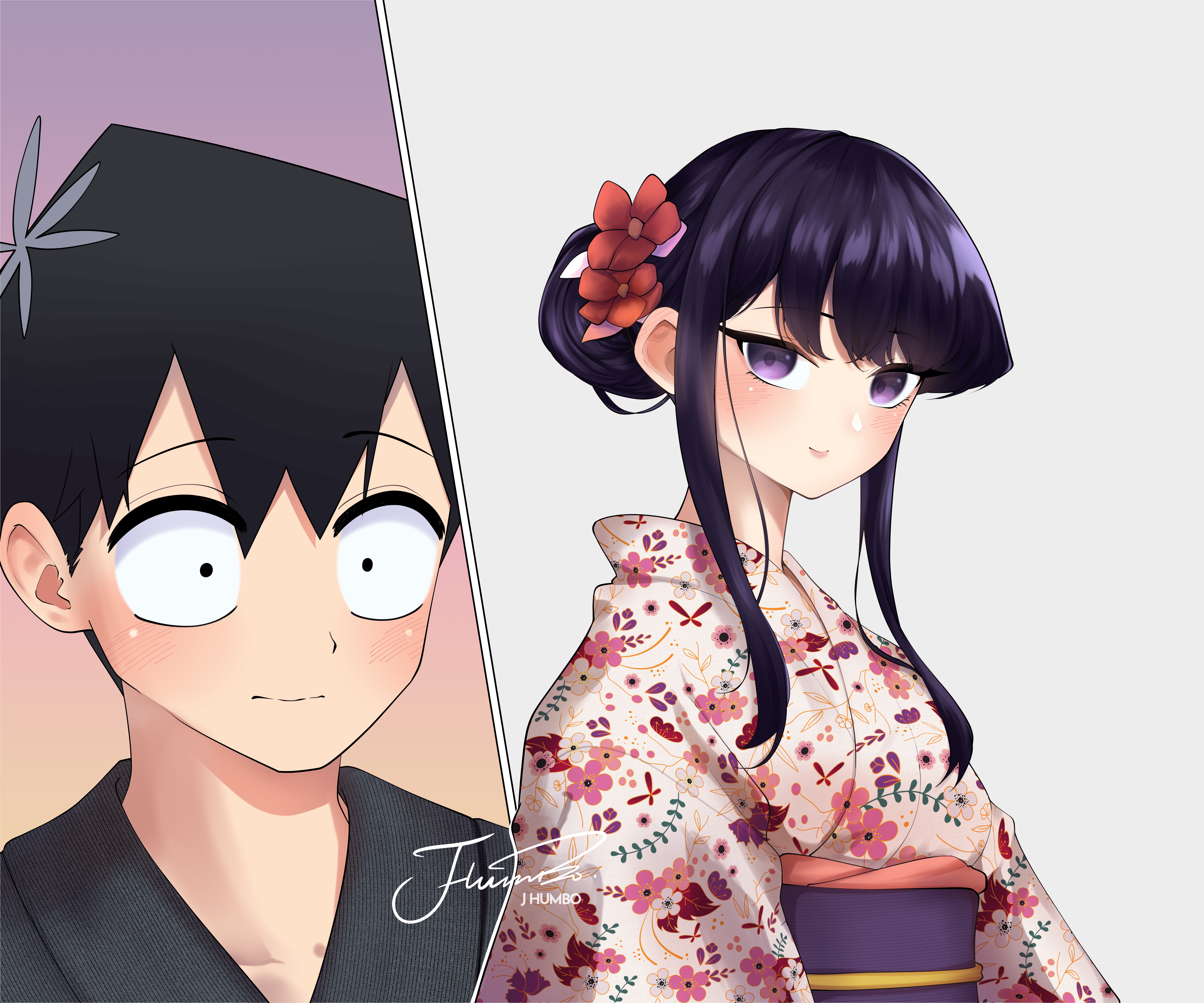 5906x4921 Komi Shouko Tadano Hitohito Anime Komi