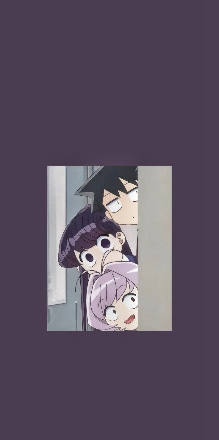 736x1477 Komi, Najimi and Tadano wallpaper