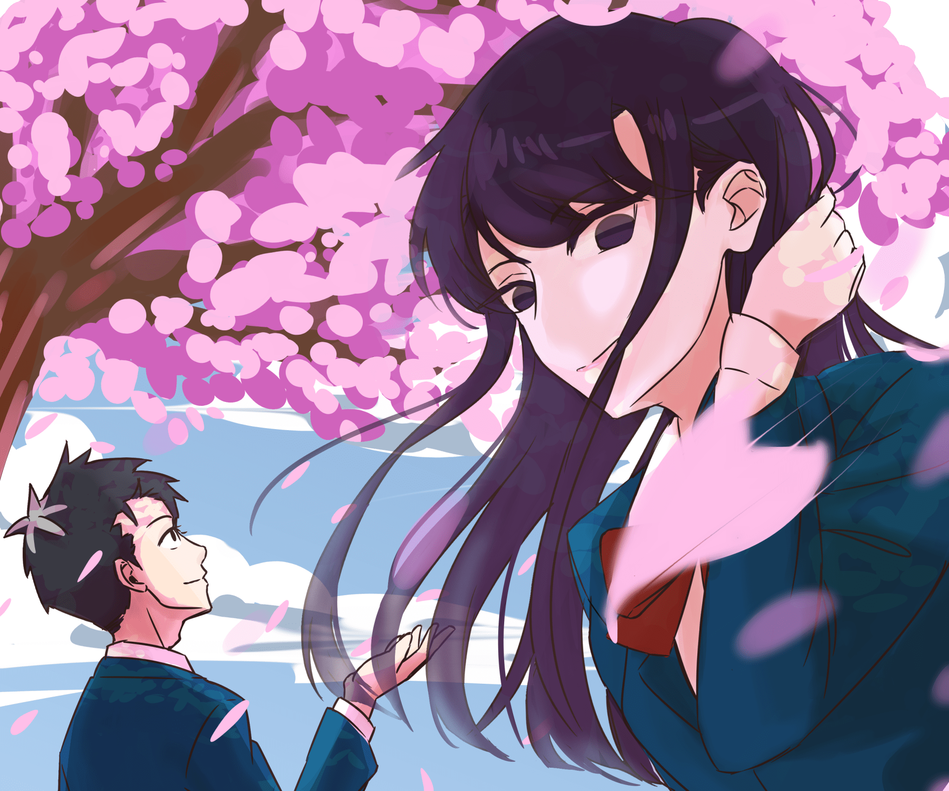 1920x1600 Komi Shouko Tadano Hitohito Anime Komi