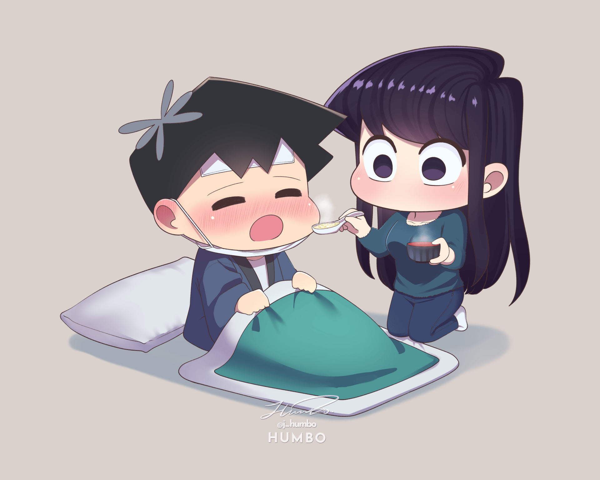 1920x1536 Komi Shouko Tadano Hitohito Anime Komi