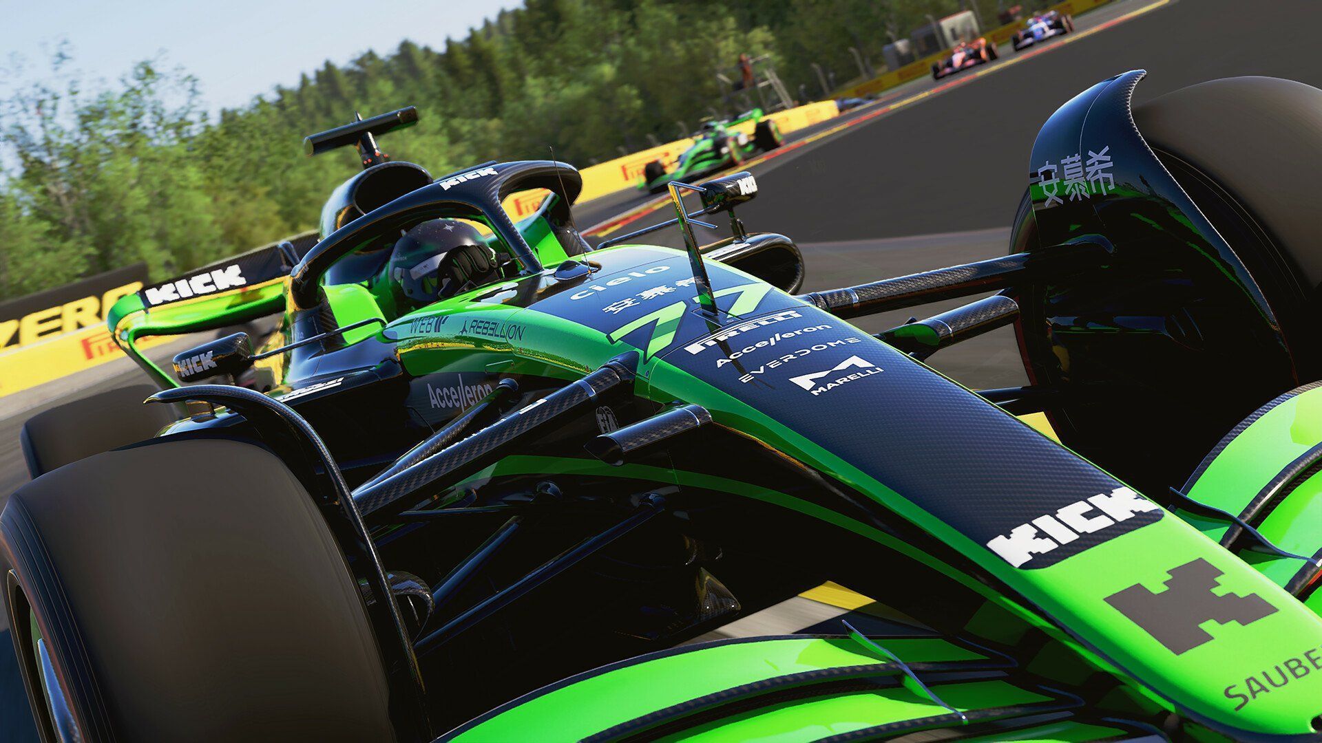 1920x1080 F1 24 HD Racing Wallpaper