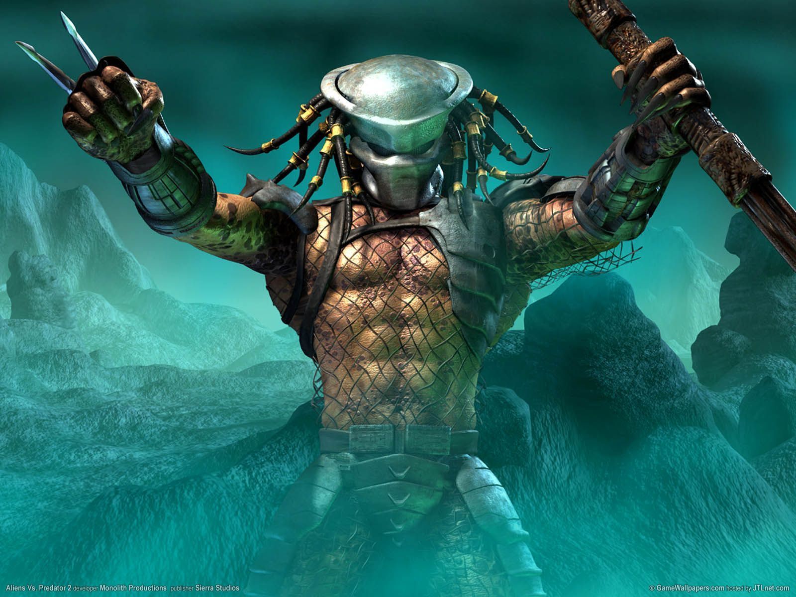 1600x1200 Aliens Vs. Predator 2 wallpaper 01