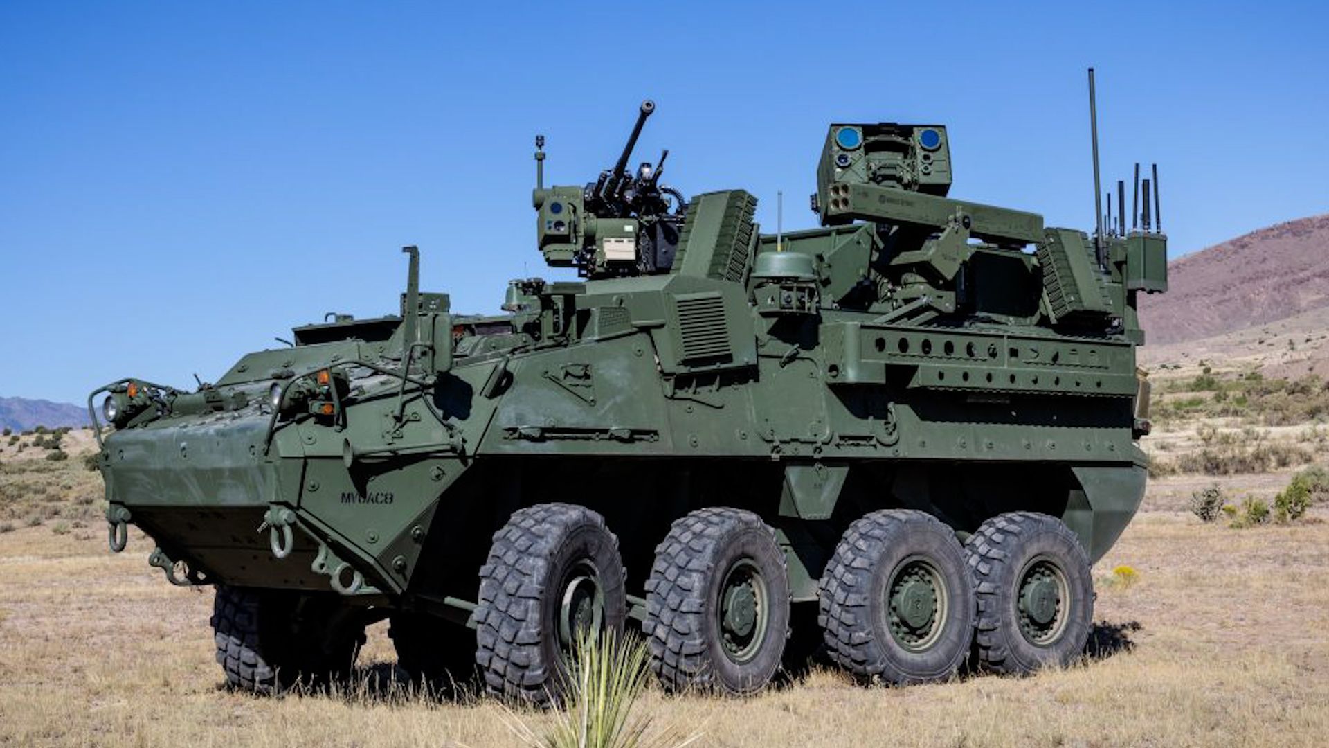 1920x1080 Laser Armed Stryker Vehicle