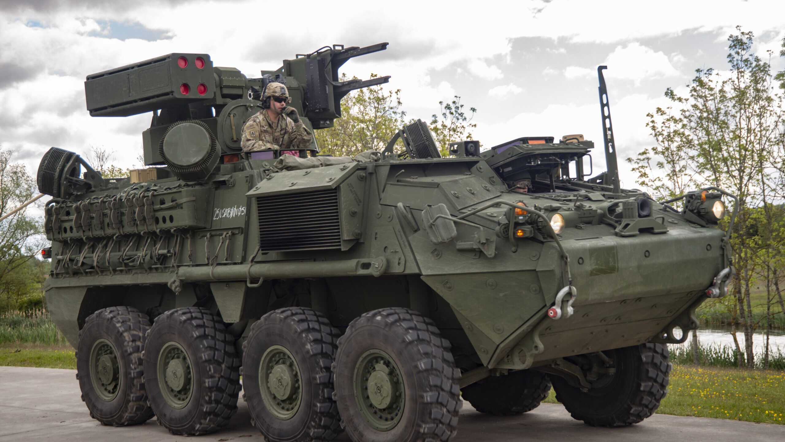 2560x1440 Stryker Mounted Combat Laser