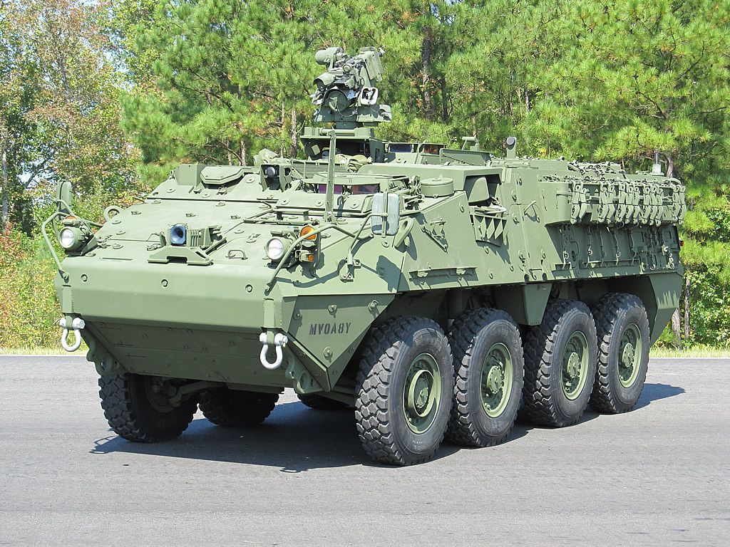 1024x768 Stryker DVH Armored Vehicles