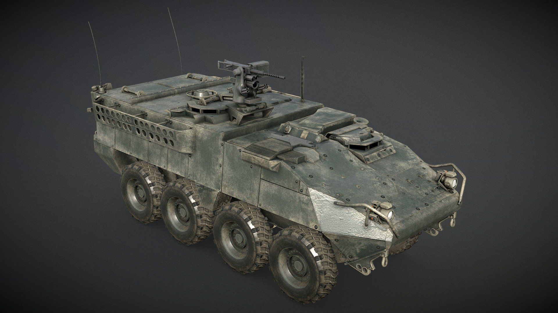 1920x1080 Stryker Free 3D model
