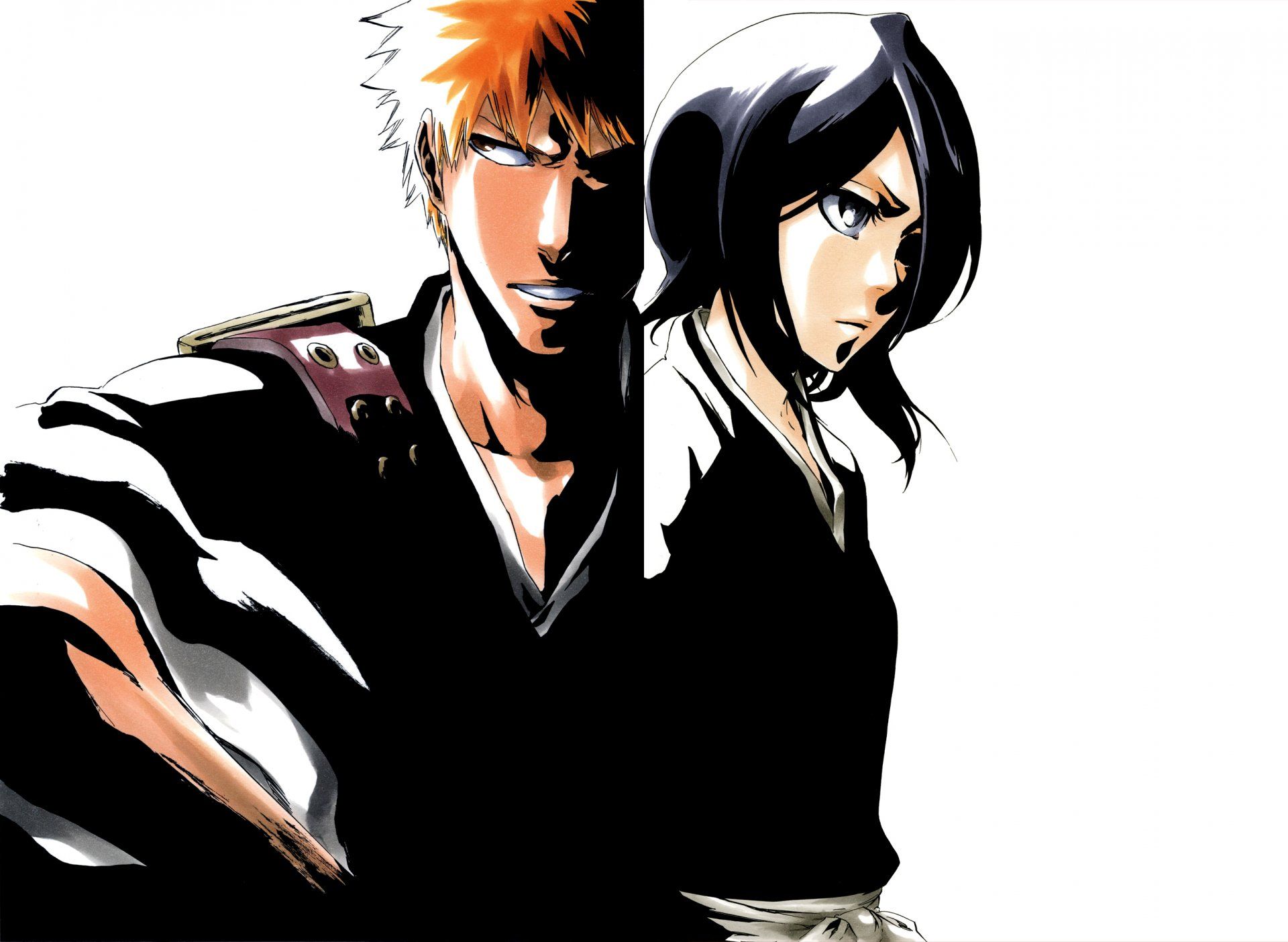 1920x1404 Rukia Kuchiki and Ichigo Kurosaki