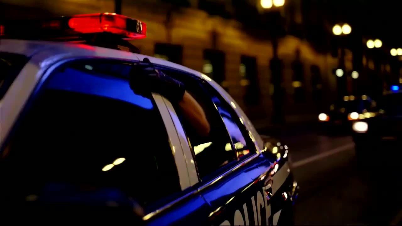 1280x720 The Joker Police Car