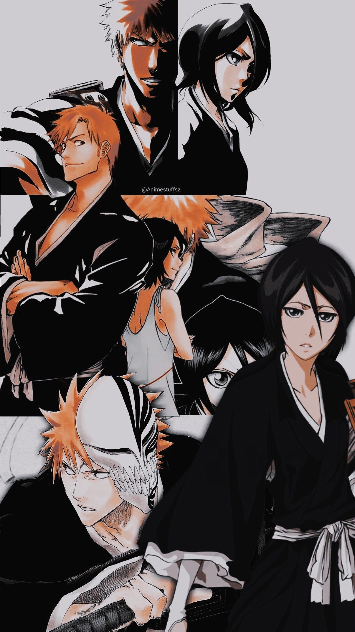 1205x2145 Ichigo X Rukia Wallpaper