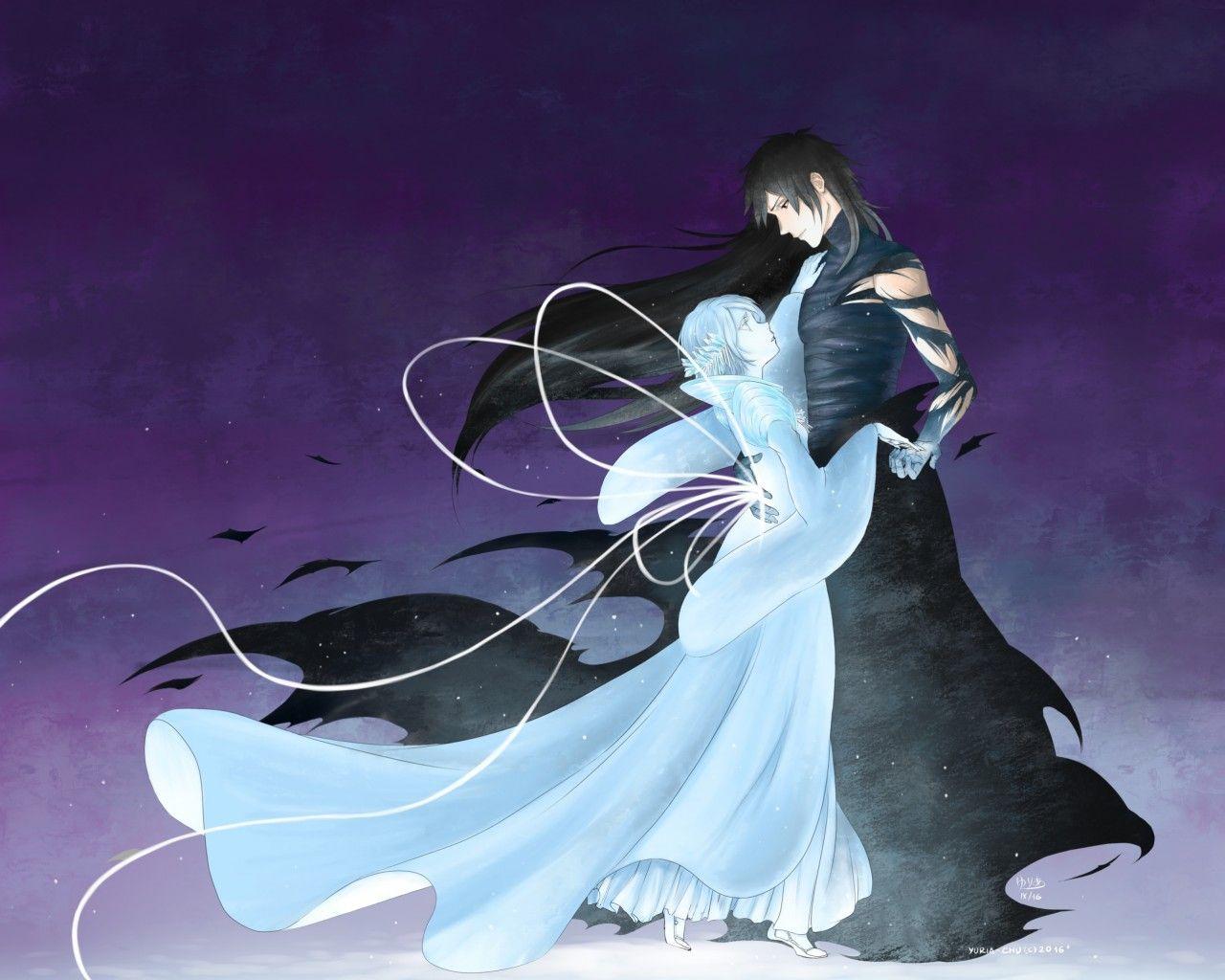 1280x1024 Ichigo And Rukia Wallpaper