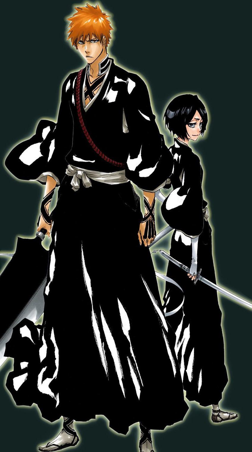 848x1520 Ichigo & Rukia
