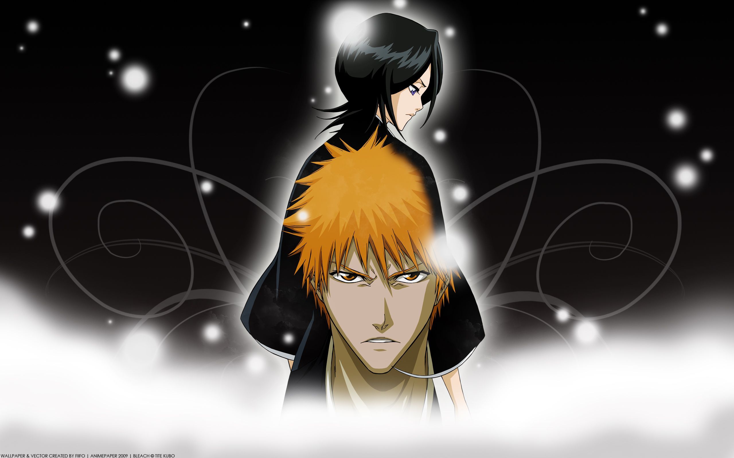 2560x1600 Download Rukia Kuchiki Ichigo Kurosaki