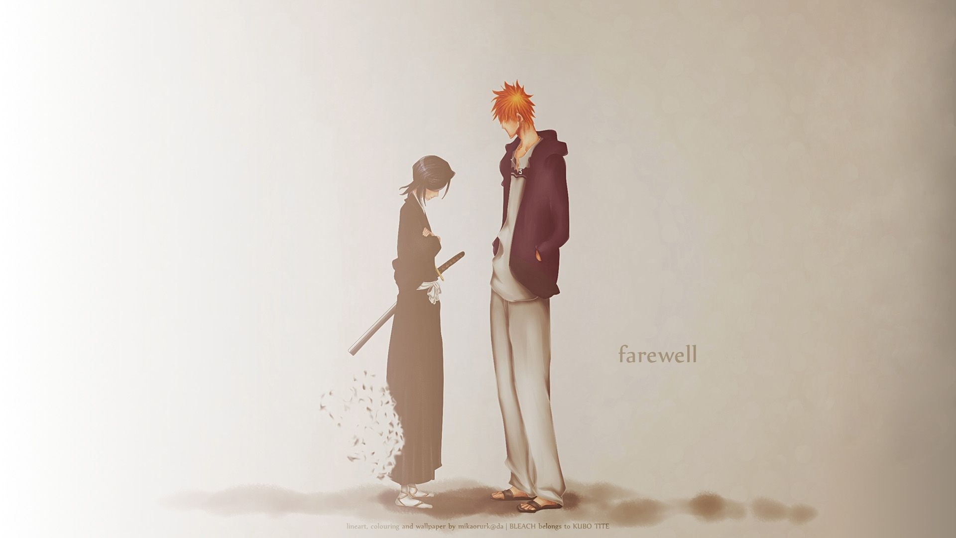 1920x1080 Download Rukia Kuchiki Ichigo Kurosaki