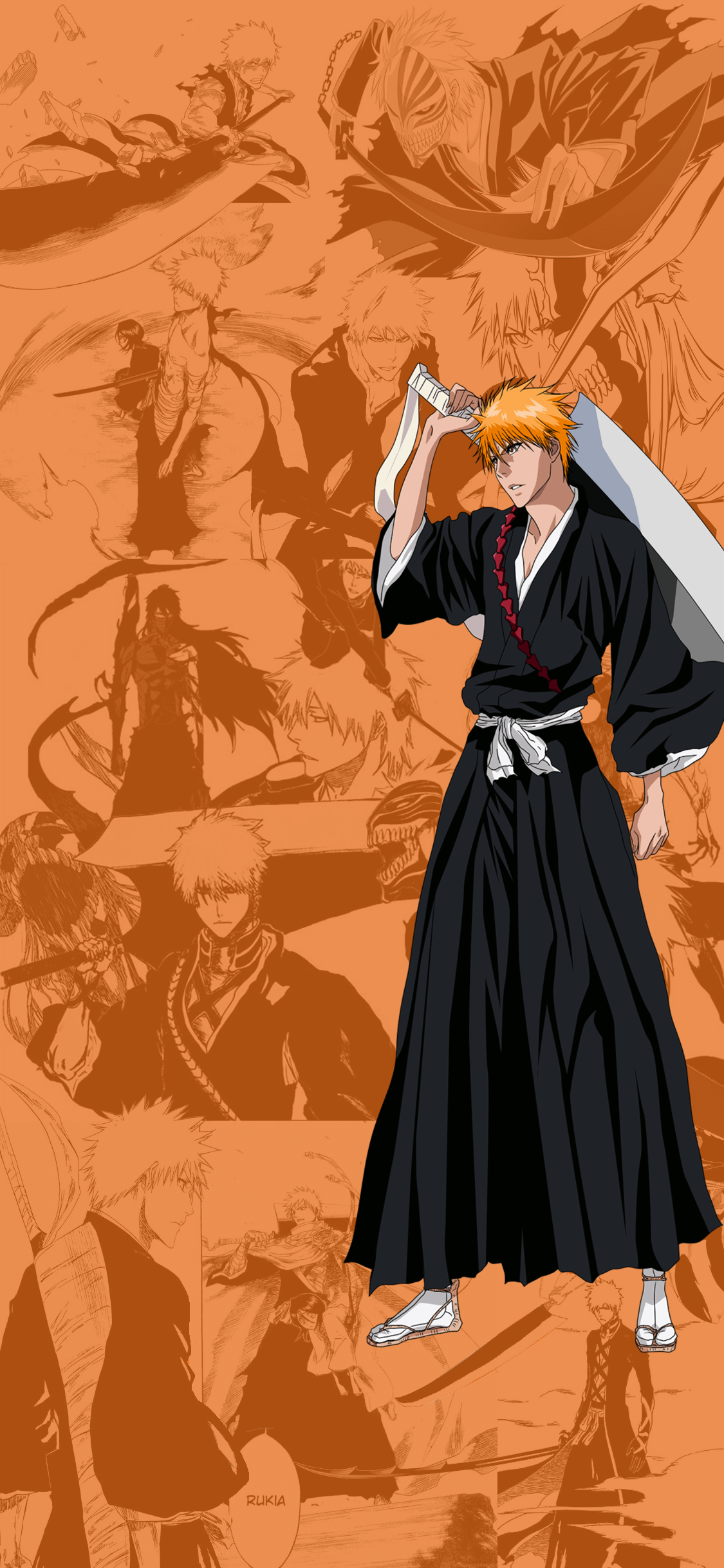 1125x2436 Made this Ichigo wallpaper