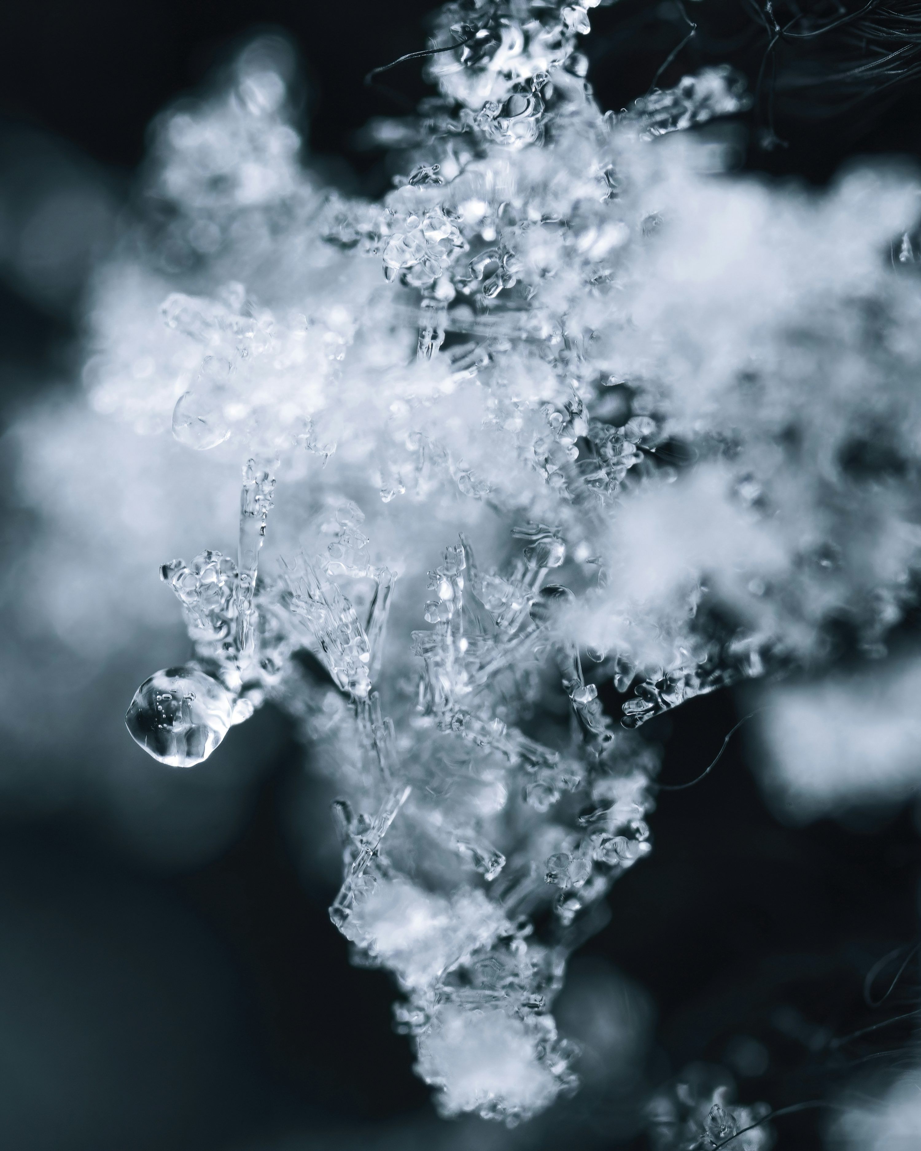 3000x3750 Snowflake Background Image