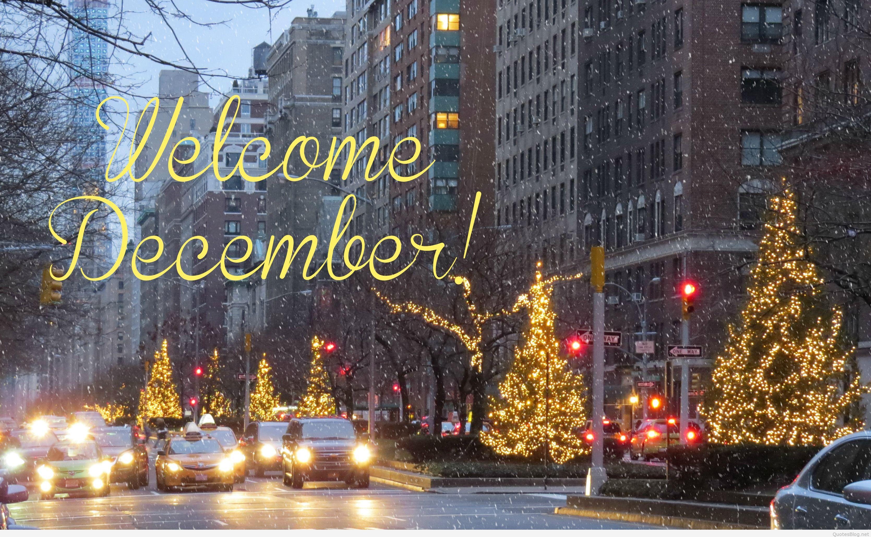 3339x2059 Welcome December Image, Hello December Wallpaper, Background
