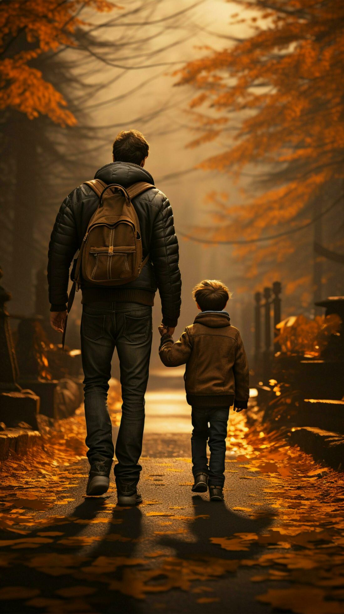 1098x1960 Paternal guidance, man assists childs
