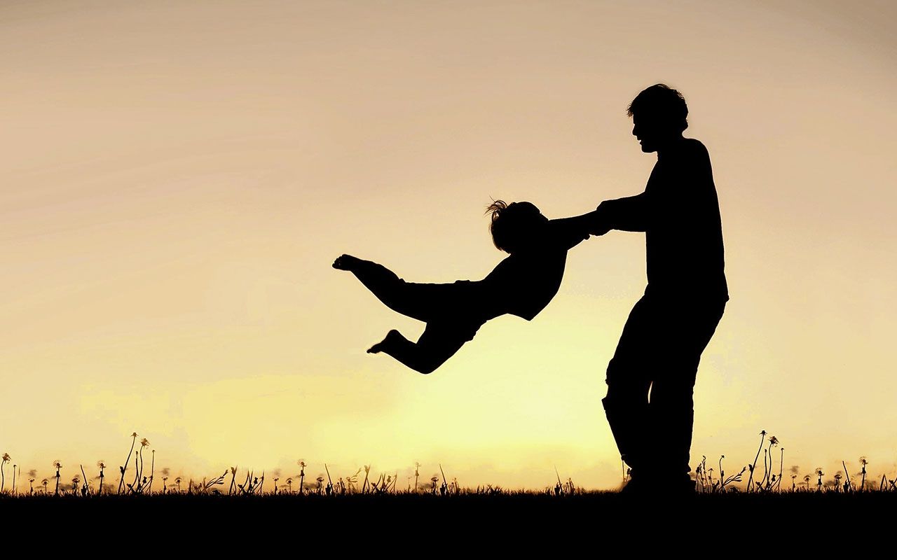 1280x800 Free Father's Day Background Image