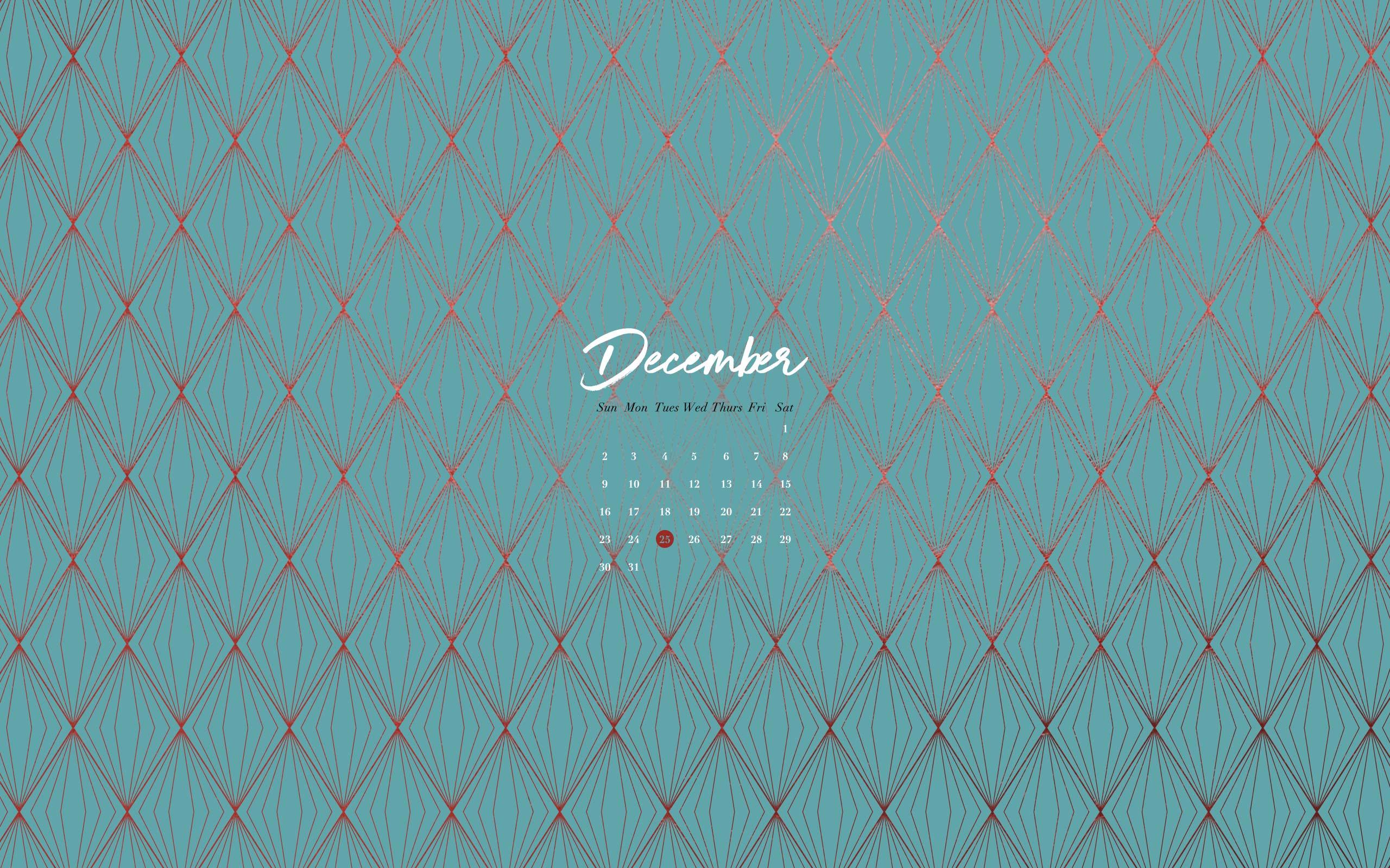 2560x1600 Free Wallpaper for December 2018. Six Leaf Design. Logo +