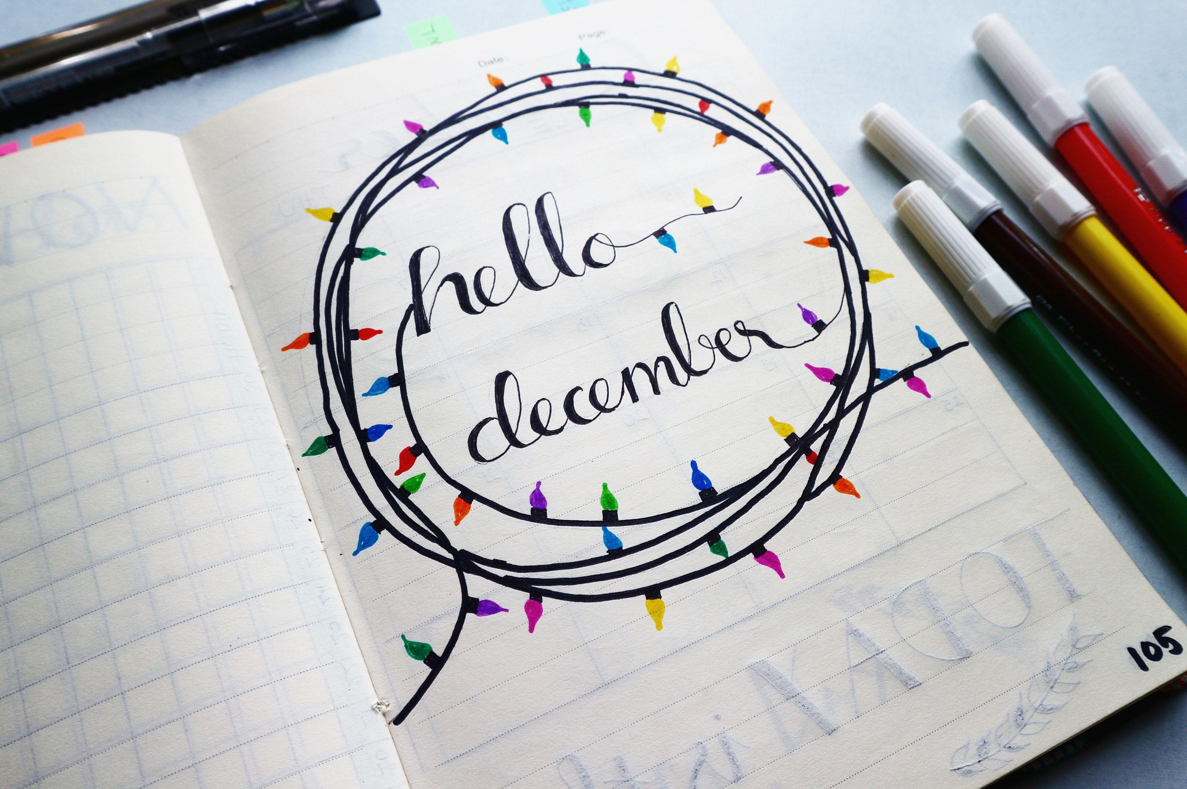 4096x2725 Hello December Image to Post on Social Media 8 Hello