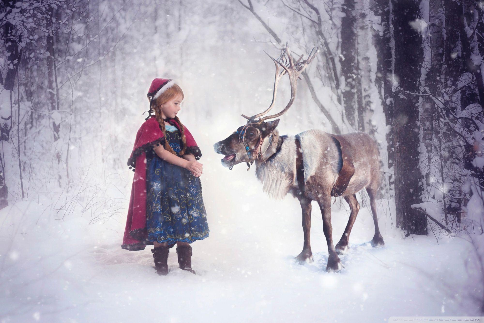 Reindeer Wallpapers - Top Free Reindeer Backgrounds - WallpaperAccess