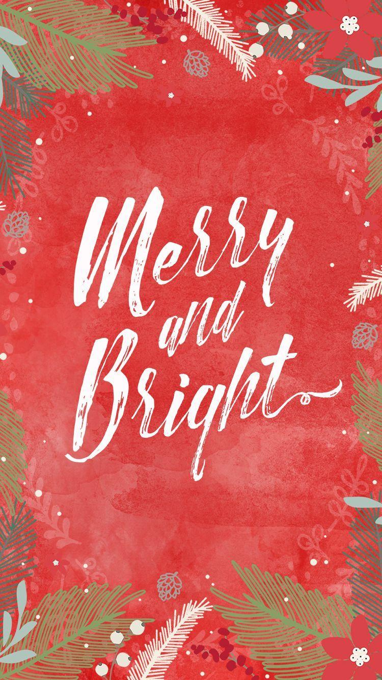 750x1334 Dec 12 Free Holiday iPhone Wallpaper