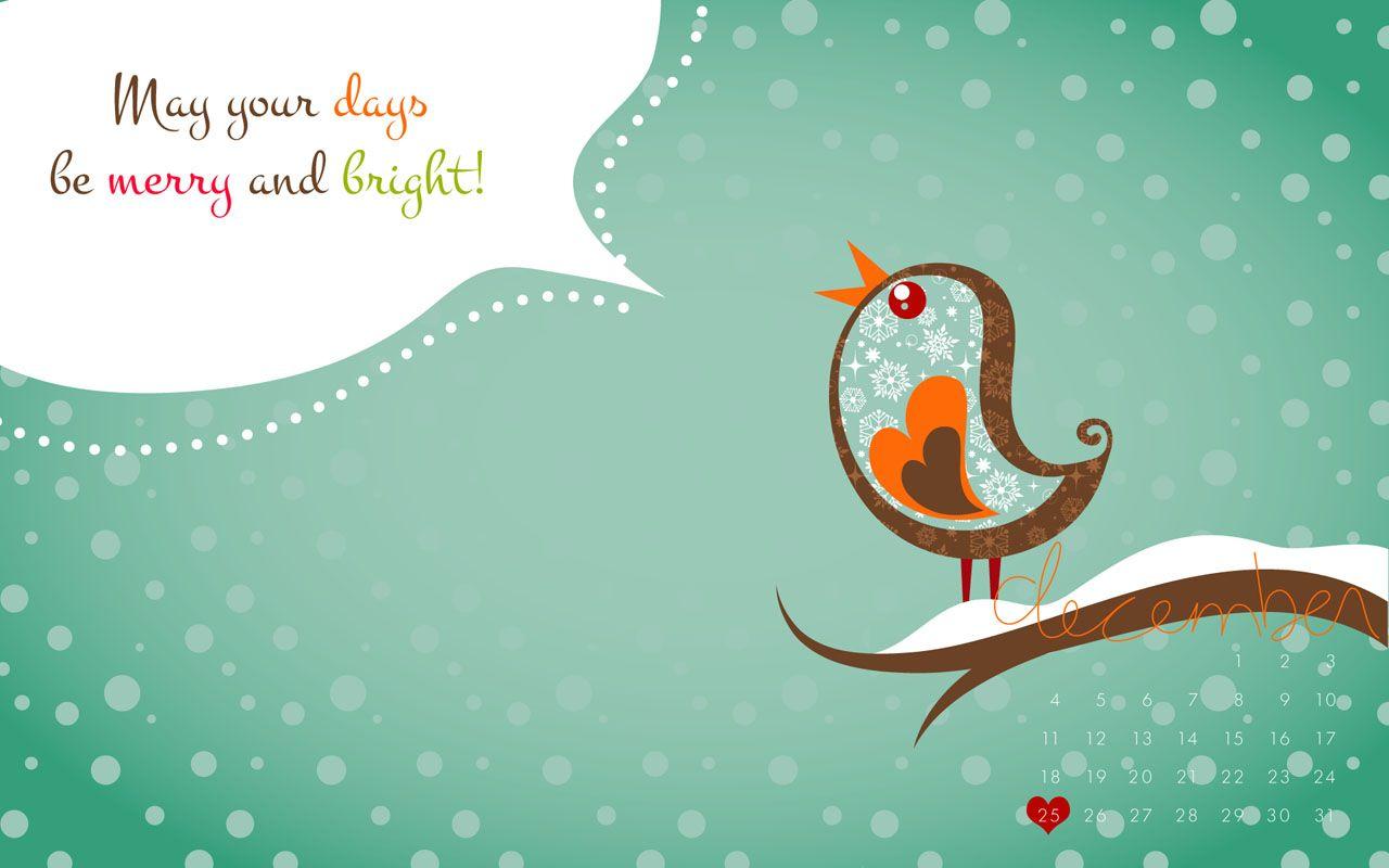 1280x800 December Wallpaper for Desktop