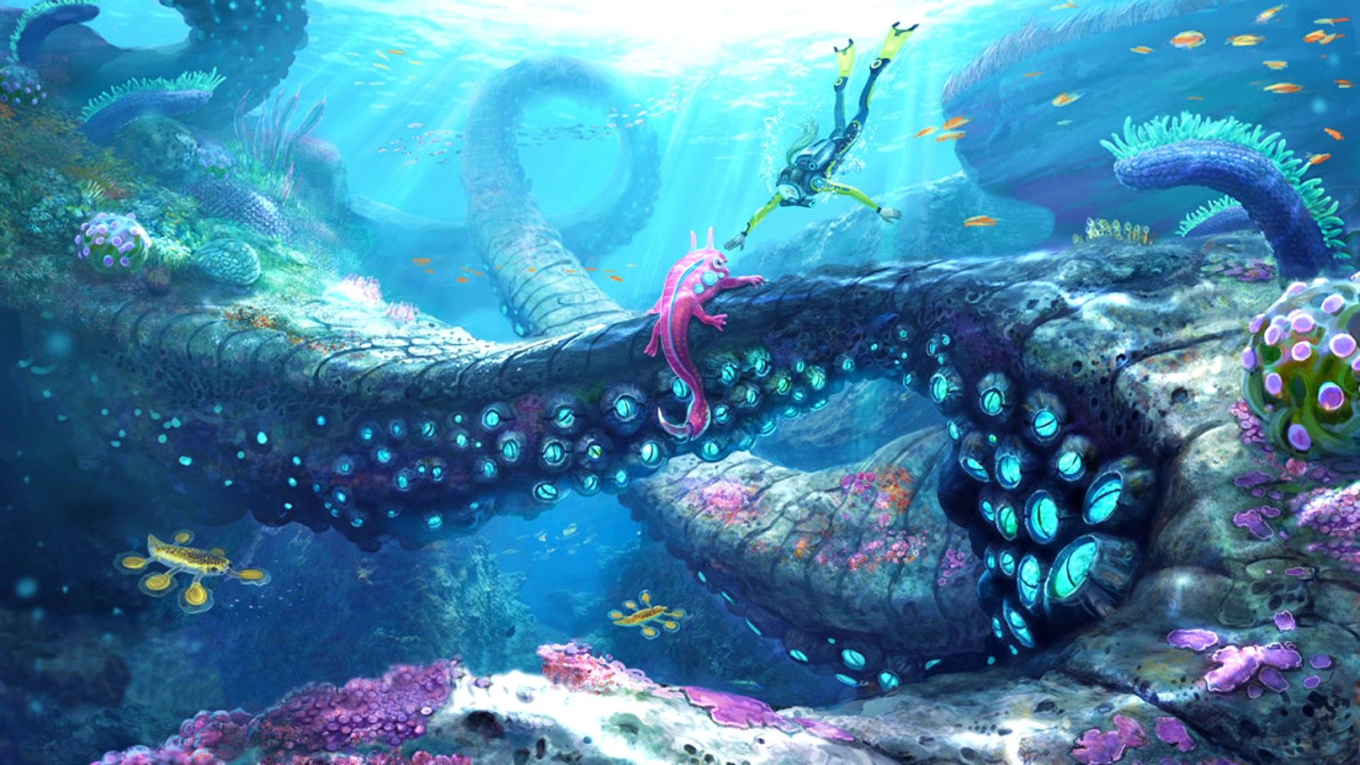 1920x1080 Subnautica is fraught with danger, but