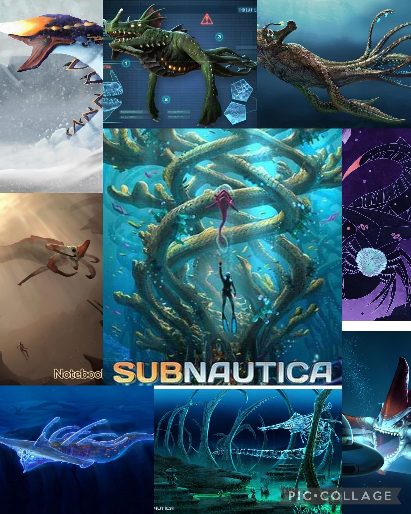 1440x1800 A free subnatica wallpaper