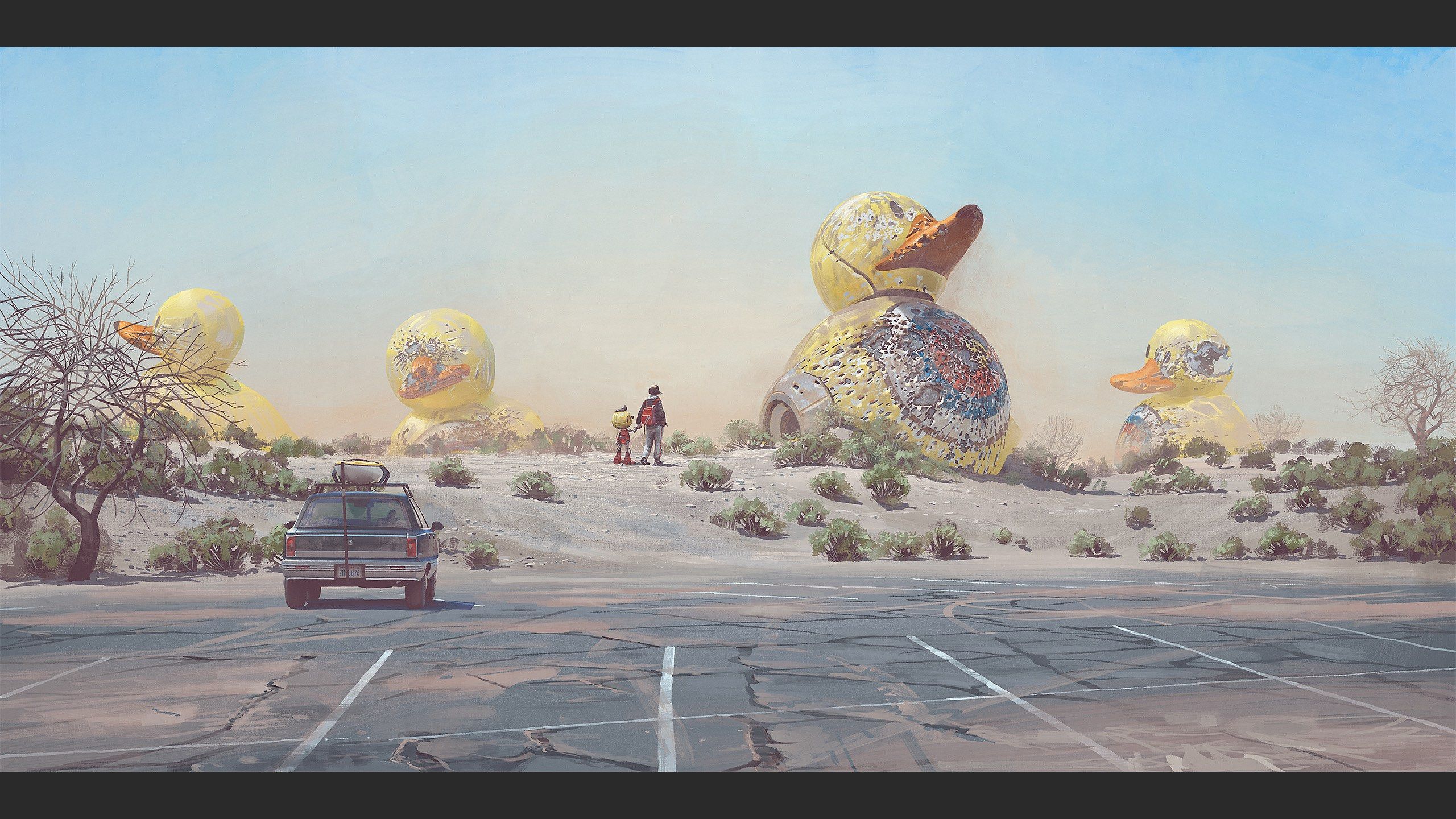 2560x1440 futuristic art works