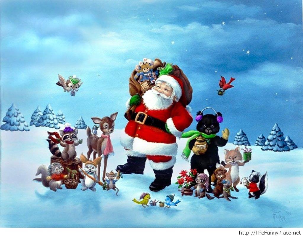 1024x796 awesome Christmas wallpaper 2013