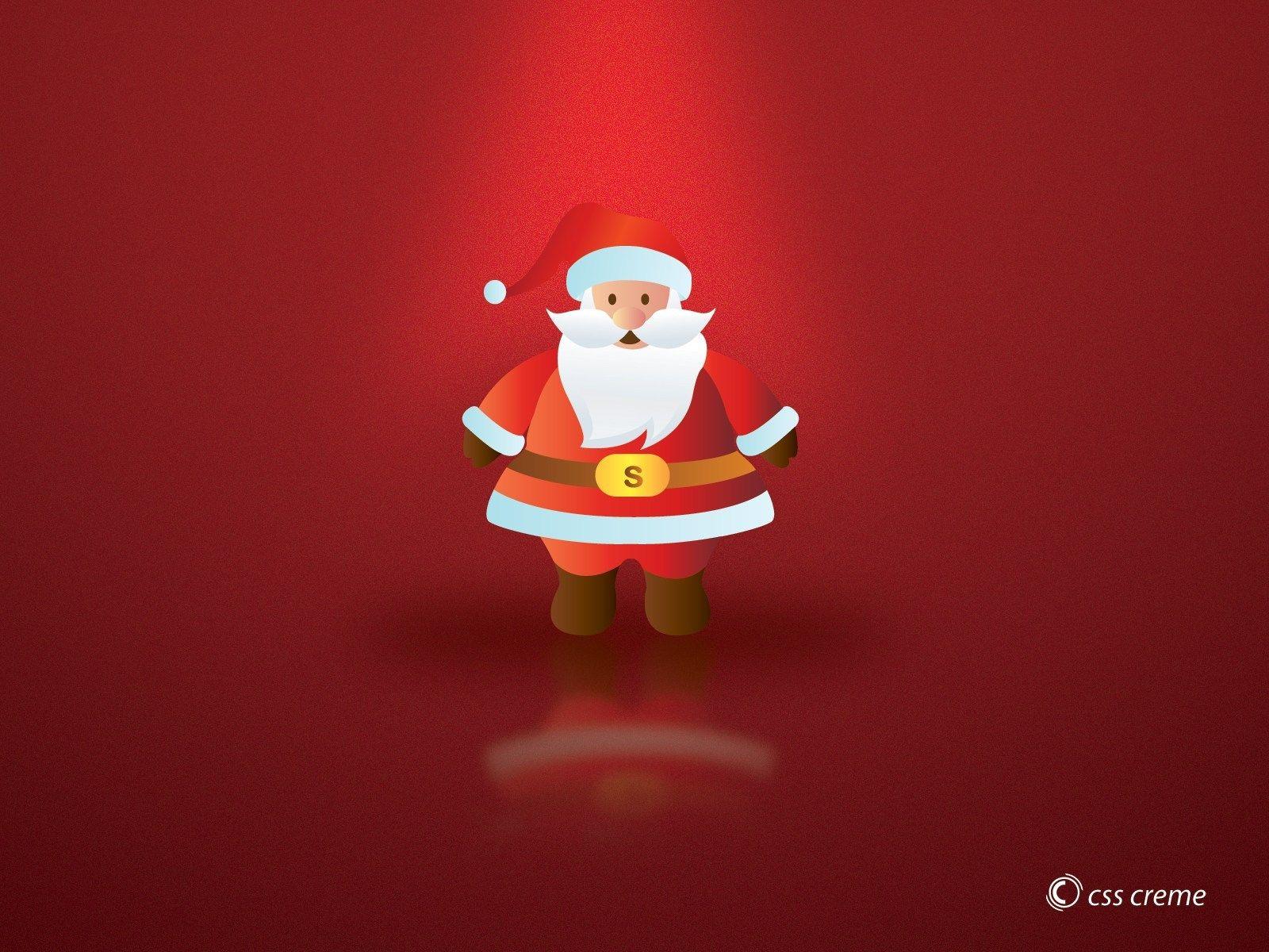 1600x1200 Cool Santa Claus Background Wallpaper