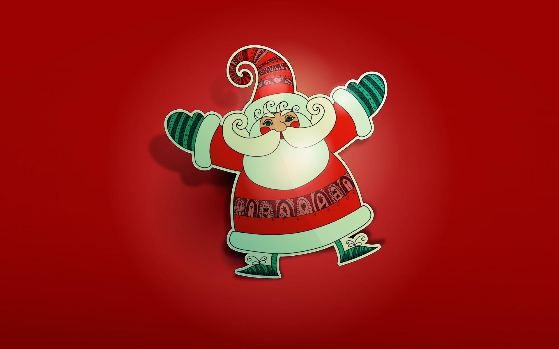 1920x1200 Father Christmas Santa Claus HD wallpaper