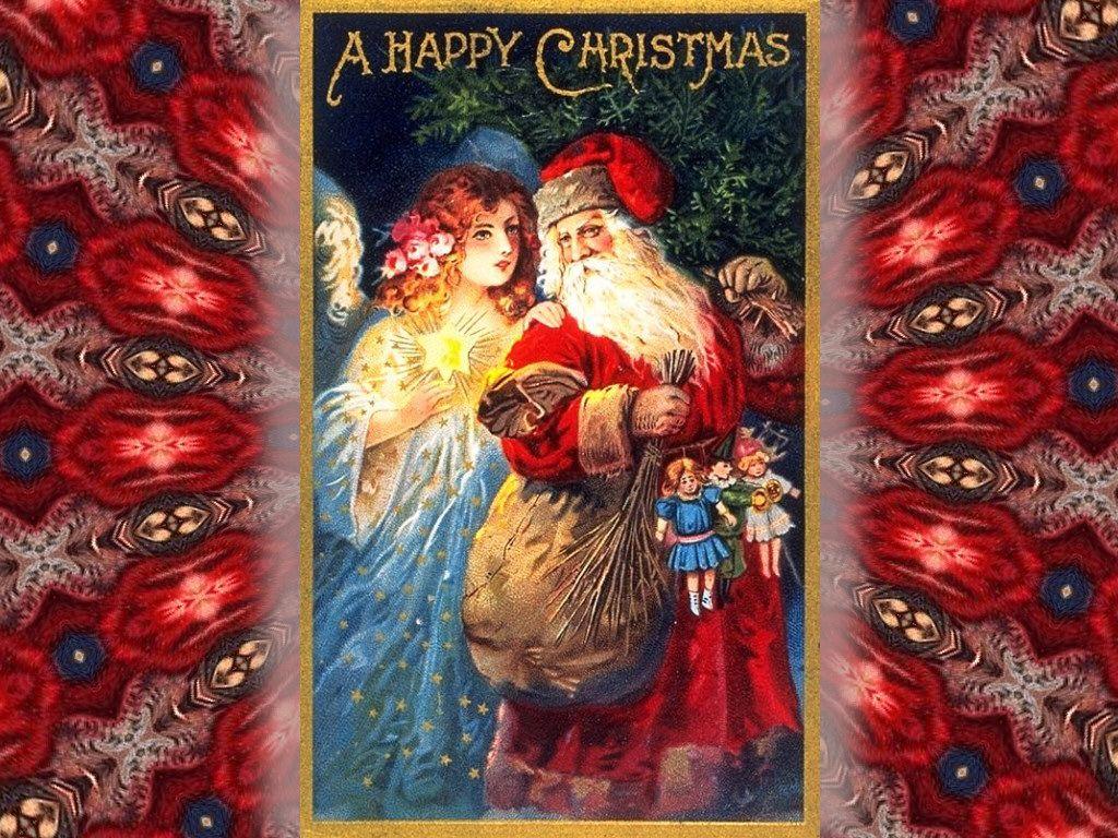 1024x768 Christmas Vintage wallpaper Wallpaper 33115937