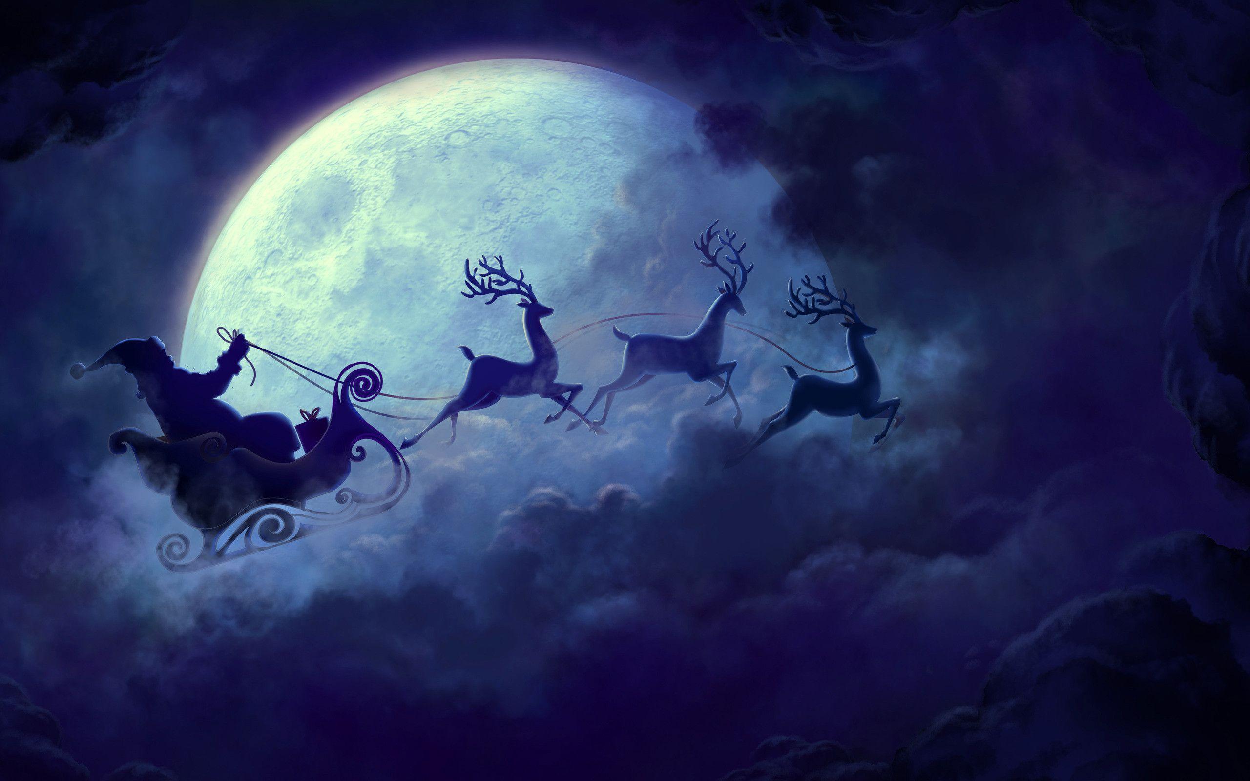 2560x1600 Santa Claus Wallpaper
