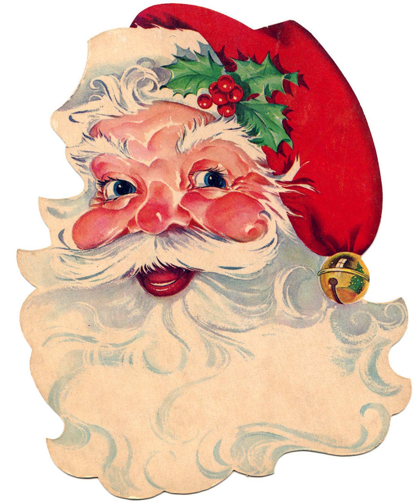 1383x1670 Free Vintage Santa Clip Art! Graphics Fairy