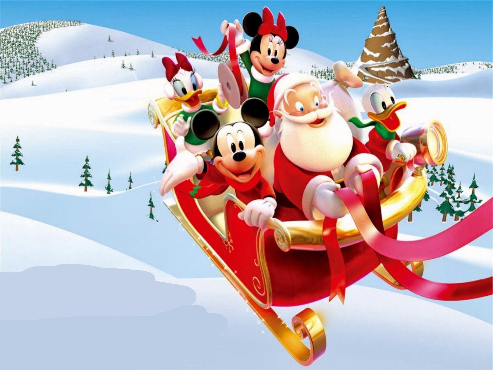 Mickey Christmas Wallpapers - Top Free Mickey Christmas Backgrounds ...