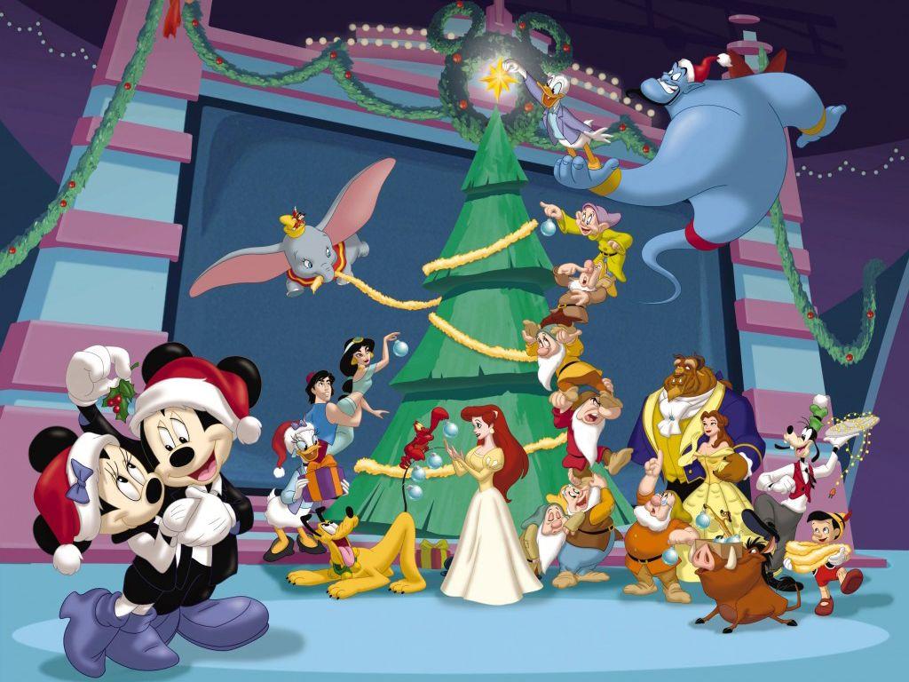 1024x768 Disney Christmas HD Desktop Wallpaper 21655