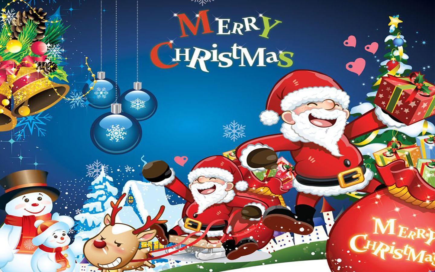 1440x900 Santa Claus Wallpaper for Android